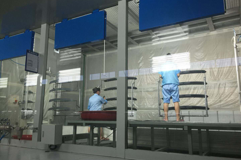 汽车外饰件喷漆线